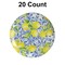 20 Count Earthtrends Tuscan Design Paper Plates Add Rustic Elegance to Your Table 10 Inch